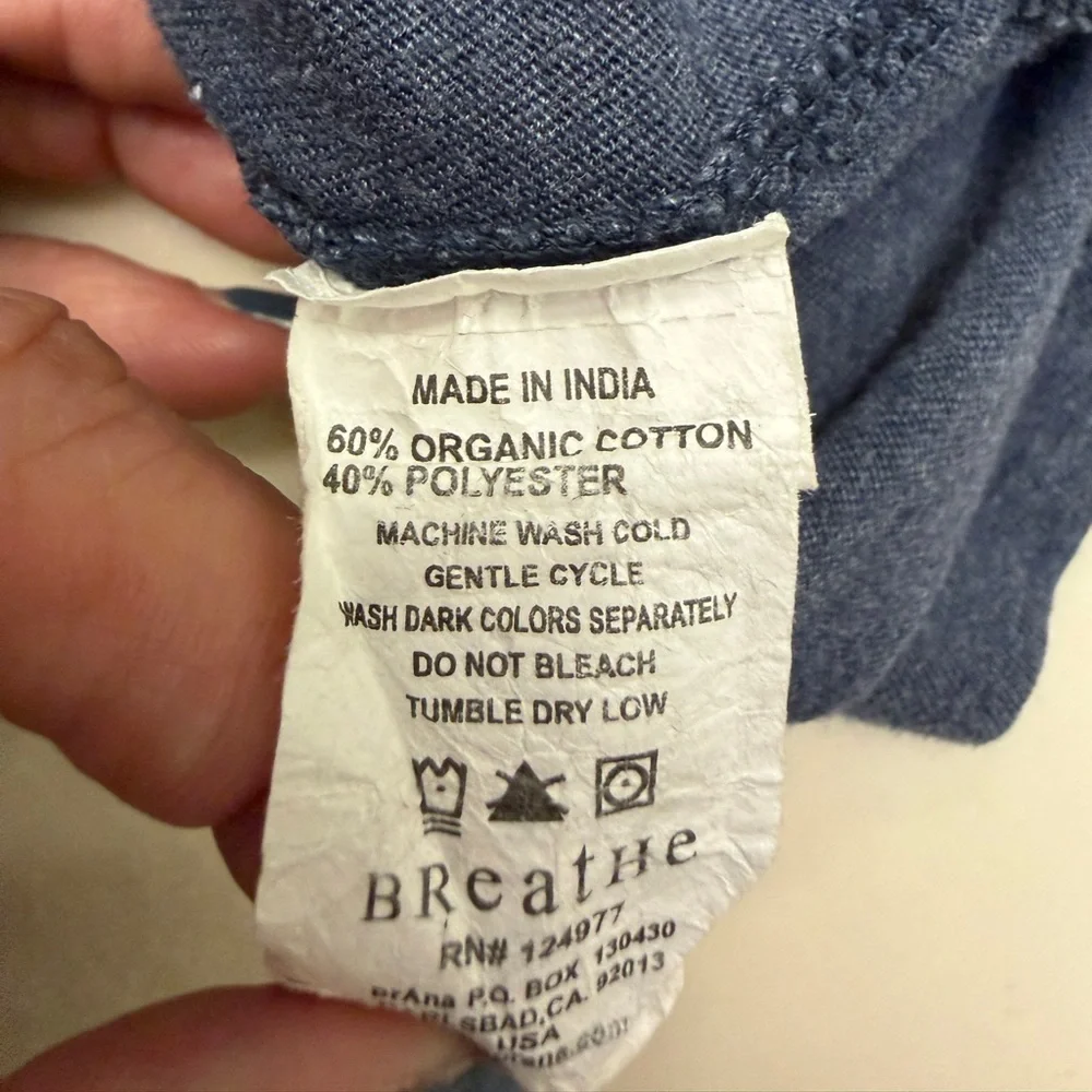 prAna Marco Polo - Blue Heather size M - Picture 6 of 8
